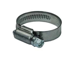 FASCETTA STRINGITUBO IN ACCIAIO INOX AISI 430 MM.9,8- - ø mm.20/32 - 100 pezzi QUALITY