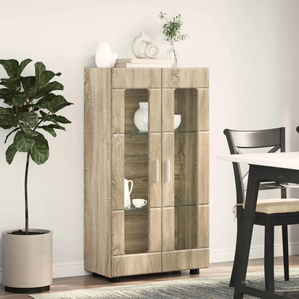 Credenza con porta FLORIN Rovere Sonoma 55,5 x 29 x 100 cm 880253