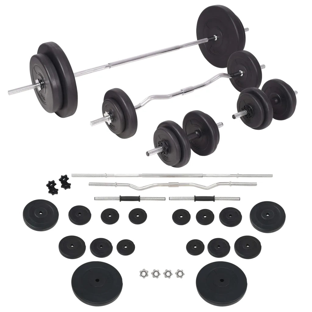 Panca Multifunzione con Rack Bilanciere e Set Manubri 90 kg cod mxl 58131
