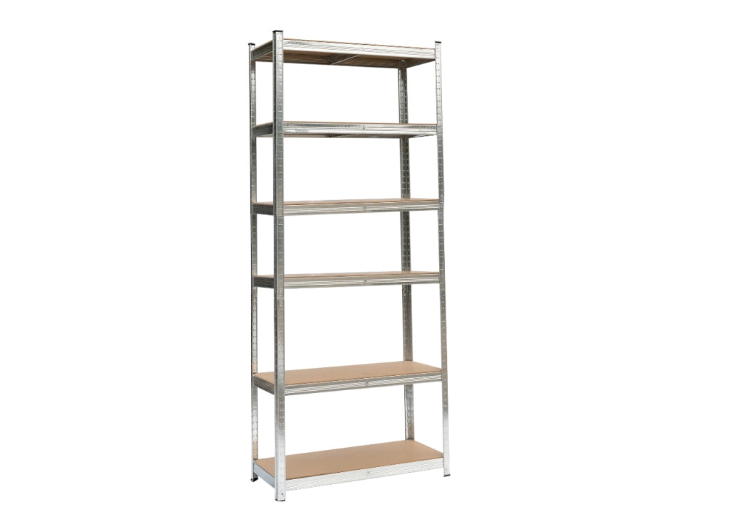 Scaffale In Acciaio Multiuso Con Ripiani Regolabili Alta Portata Storage - 6 Ripiani - Storage