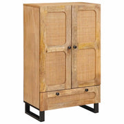 Credenza Marrone 40 x 33 x 110 cm Legno di mango massello