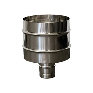 C FUMAIOLO A BOTTE INOX TONDO INOX D 20CM- 1,0 pz
