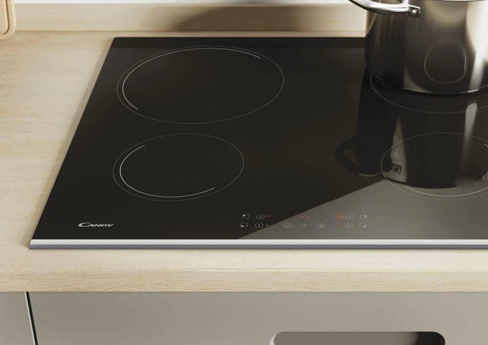 Candy Timeless CH64XB Nero Da incasso Ceramica 4 Fornello(i)