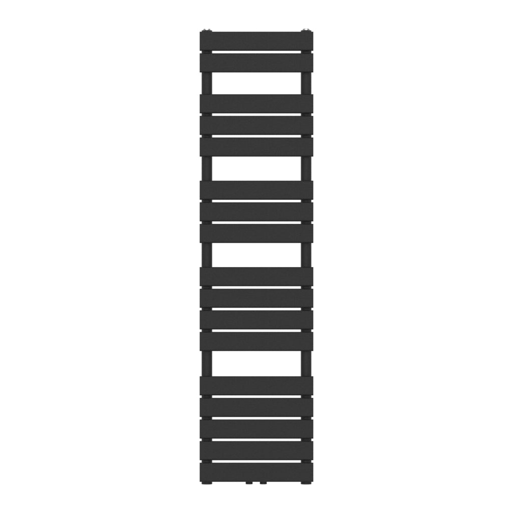 Scalda Asciugamani da Parete Voss ad Acqua Calda 160 x 40 cm Nero [neu.haus]