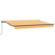 Tenda Retrattile Sabbia 3,5 x 2 m Tessuto 3425752