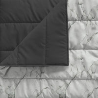 Trapuntino Singolo 100gr con Stampa in Microfibra Marble