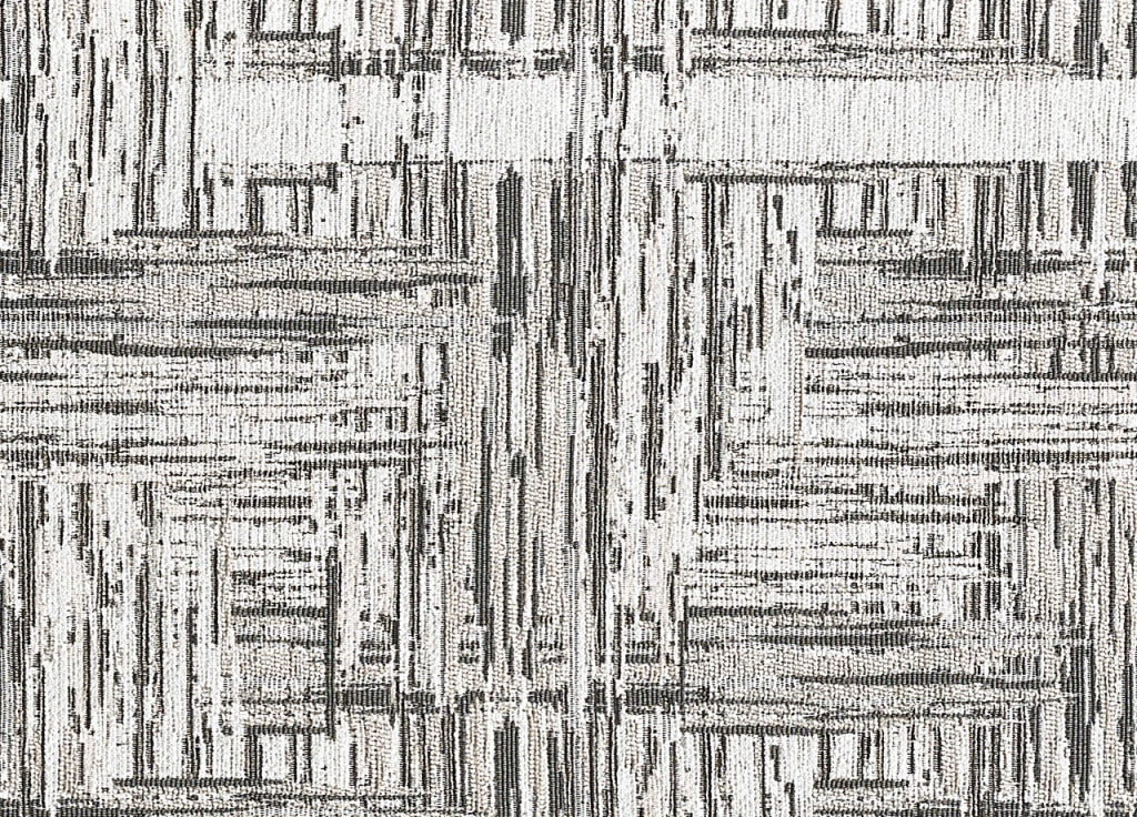 Tappeto Arredo Salotto Antiscivolo Scendiletto Camera Dis. Bangkok By Suardi - 115x175 - Grigio
