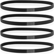 Rivetto in gomma per lavatrice - 4 pezzi - Parte di ricambio - Adatto per lavatrici - Circonferenza 56,39 cm - Diametro 1,2 cm - Nero