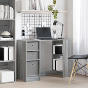 Scrivania Grigio Sonoma 100 x 40 x 75 cm Legno multistrato