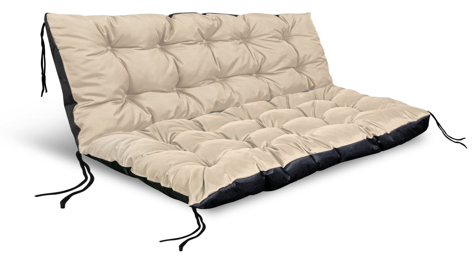 Cuscini da giardino AIO FACTORY 120x80 cm impermeabili beige pallet