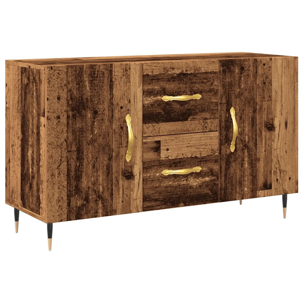 Credenza | Madia | Buffet da pranzo | Armadio da pranzo Legno Antico 100x36x60 cm in Legno Multistrato