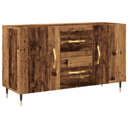 Credenza | Madia | Buffet da pranzo | Armadio da pranzo Legno Antico 100x36x60 cm in Legno Multistrato