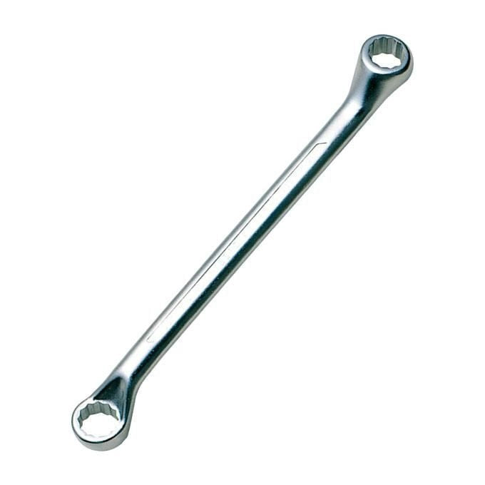 Usag U02840101 284 Chiave Poligonale Doppia Curvata per Ponteggi 21x22 mm Acciaio Cromo Vanadio