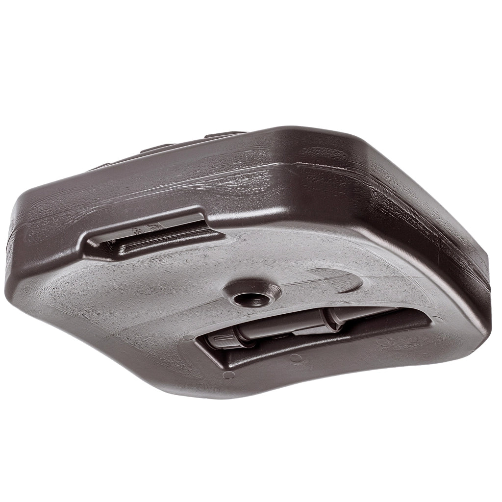 Base per ombrellone KADAX, supporto per ombrellone da giardino, quadrato, 39 cm, peso