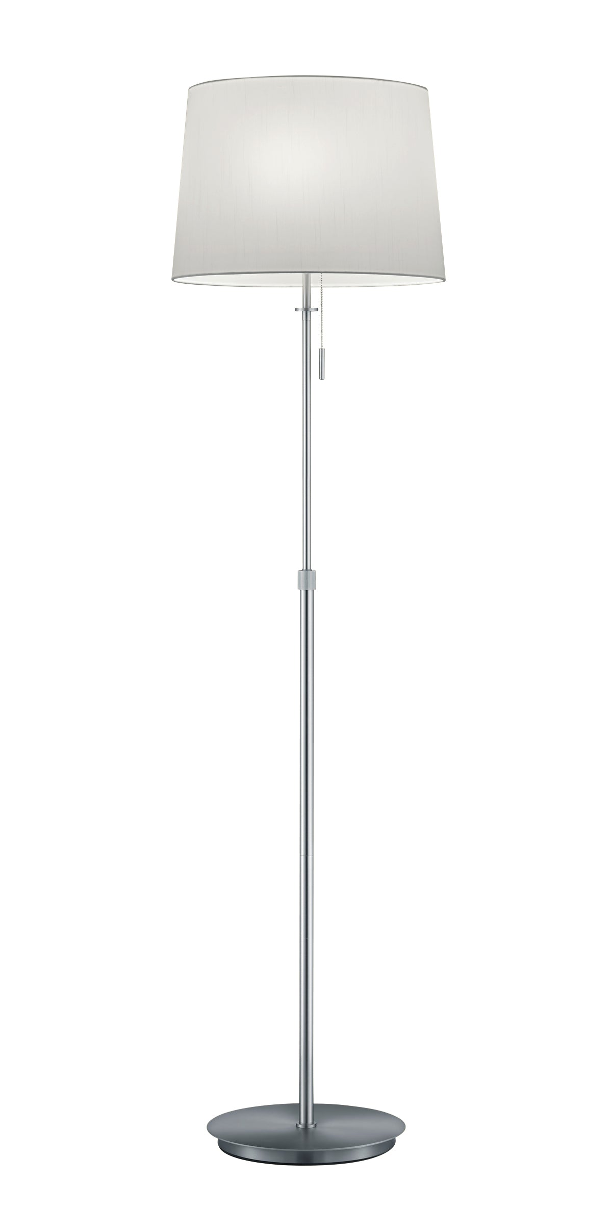 Piantana da Interno  E27 in Metallo Nickel Opaco