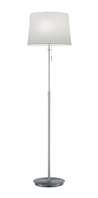 Piantana da Interno  E27 in Metallo Nickel Opaco