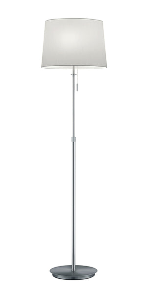 Piantana da Interno  E27 in Metallo Nickel Opaco