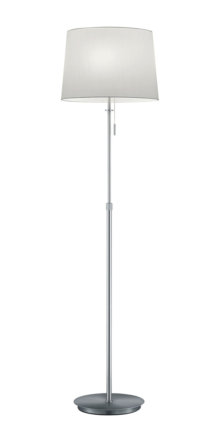 Piantana da Interno  E27 in Metallo Nickel Opaco