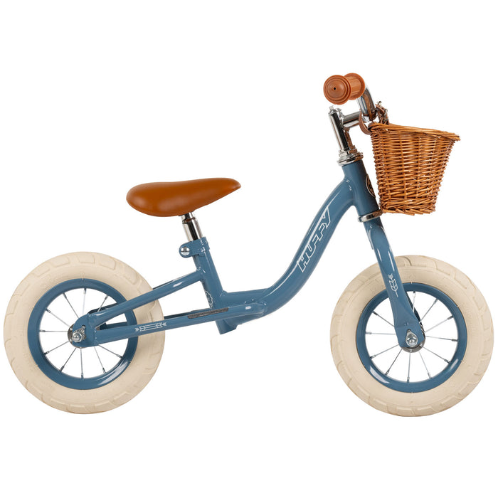 Balance Bike Bicicletta Senza Pedali 10" per Bambini Vintage Blu