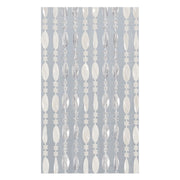 TENDA A PERLINE 0661-211 - cm. 100x220 / bianco - ghiaccio