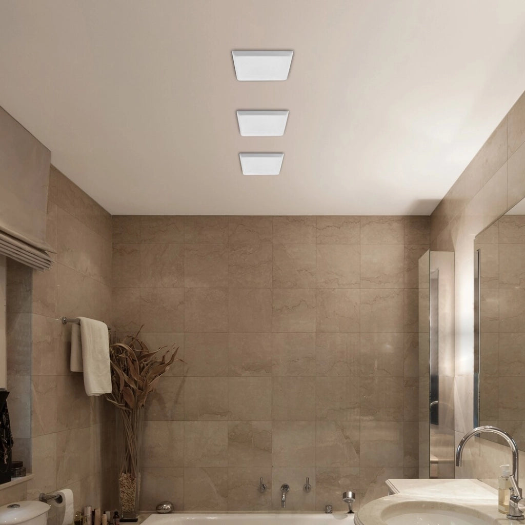Plafoniera incasso LED 24W 4000K IP65 bianca Rabalux