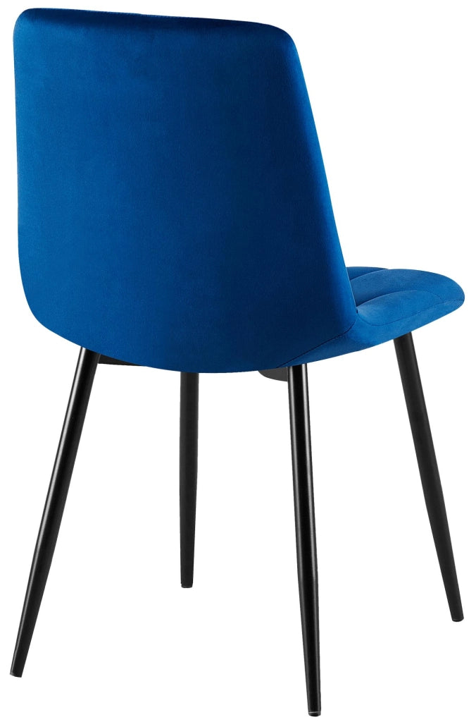 Set di 2 sedie da pranzo in velluto Clairton 4