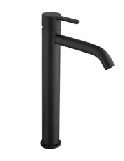 Miscelatore lavabo monocomando Alto serie Cilindra Argo Rubinetterie Colore: Nero Opaco
