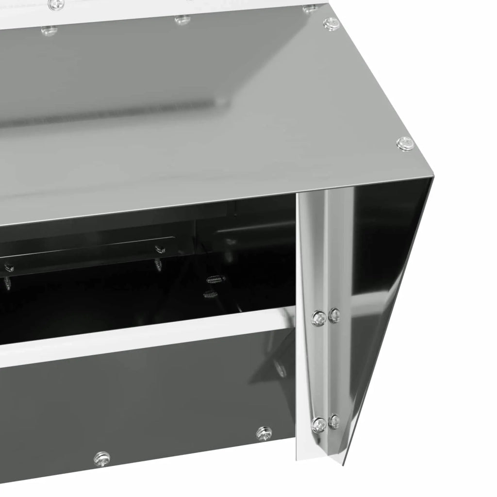 Feeder per pollo Argento 20 x 25 x 35 cm Acciaio zincato CFW9131683