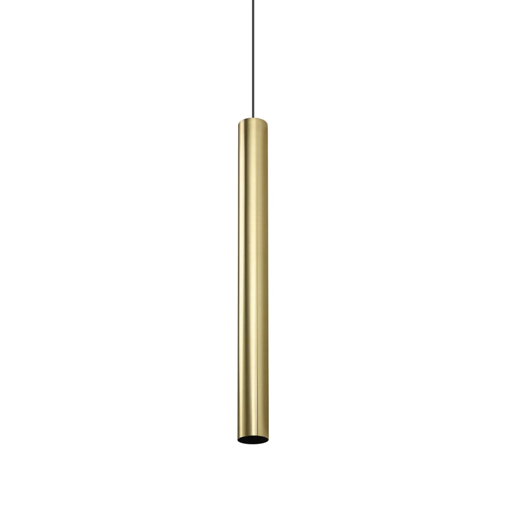 Lampada a Sospensione Look Ottone Dimmerabile Altezza Regolabile Ideal Lux