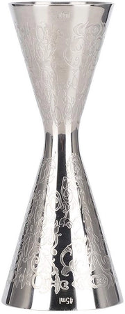 Misura Cocktail doppio 30/45 ml - Acciaio Inossidabile - Strumento Bar - Accessorio Barista - Grip Elegante - Design Sostenibile - Calibro Misura