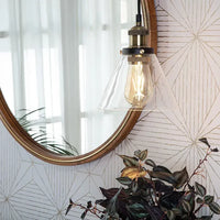 Lampada Da Soffitto Pensile Di Vetro Verto A Transparent APP042-1CP