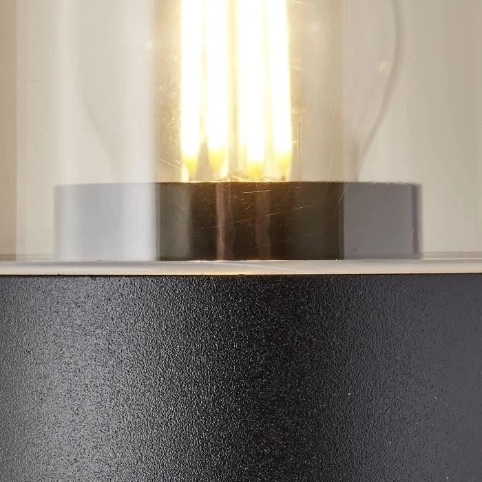 Applique esterna Sergioro, Depoli Black, E27 20W, Bulb non incluso