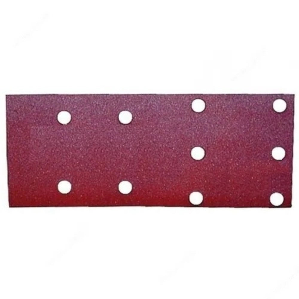 FOGLI DI CARTA ABRASIVA VELCRO MAKITA 100X240mm GRANA  100, 10 PEZZI - P-42896