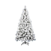 Albero di natale d. 1,09 x h. 2,1 m saint moritz verde innevato - 8009534004548
