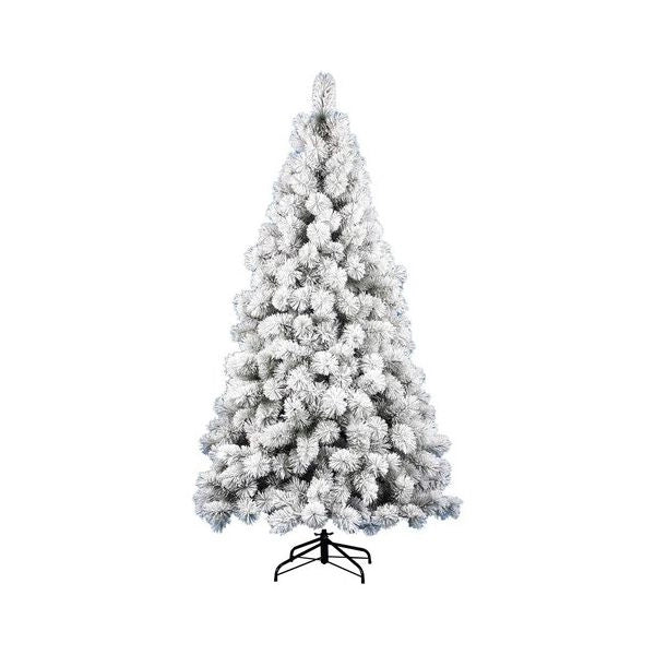 Albero di natale d. 1,09 x h. 2,1 m saint moritz verde innevato - 8009534004548