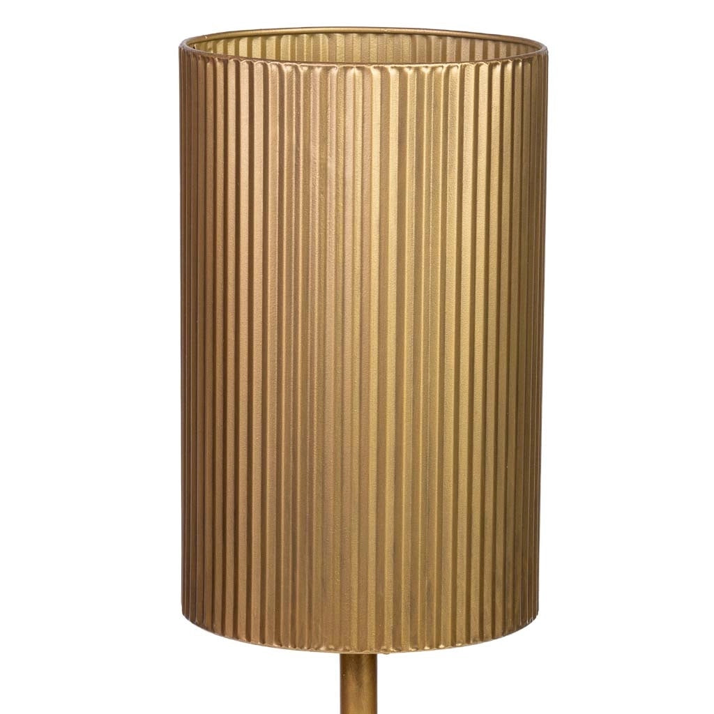 Lampada da tavolo in metallo 20x20x73,5h cm