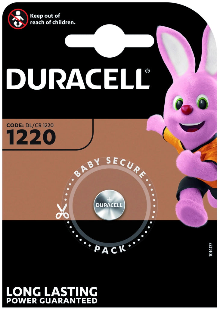 Duracell PILA AL LITIO SPECIALISTICA BOTTONE 1220 1 PZ. 10.00 pz