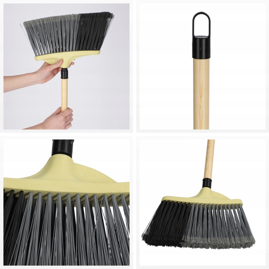 Scopa da strada KADAX con manico in legno da 30 cm