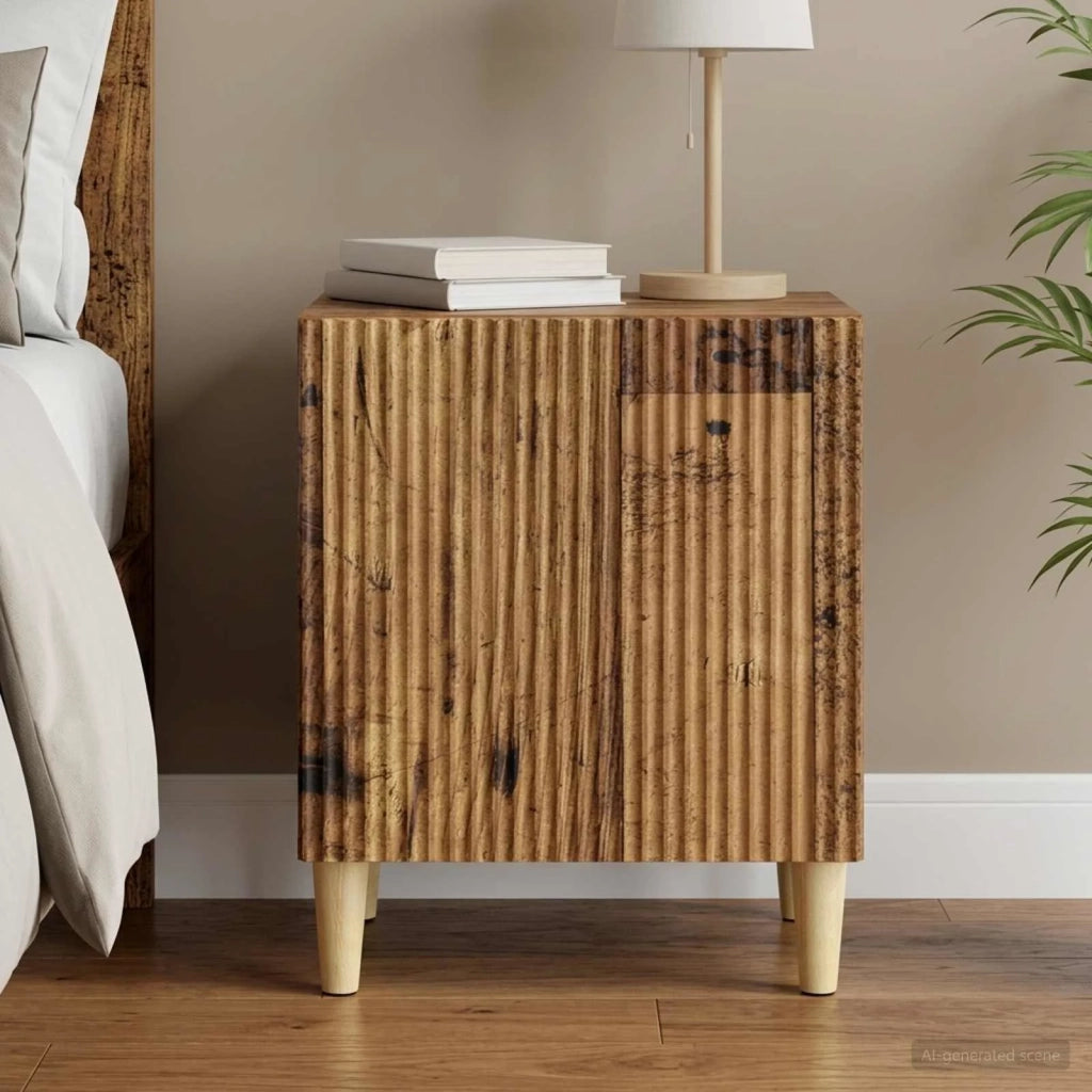 Armadio da Notte Legno antico 43 x 34,5 x 50 cm 894581