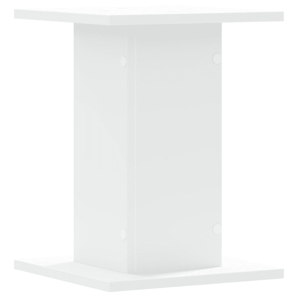 Supporti per Piante 2 pz Bianchi 30x30x40cm Legno Multistrato