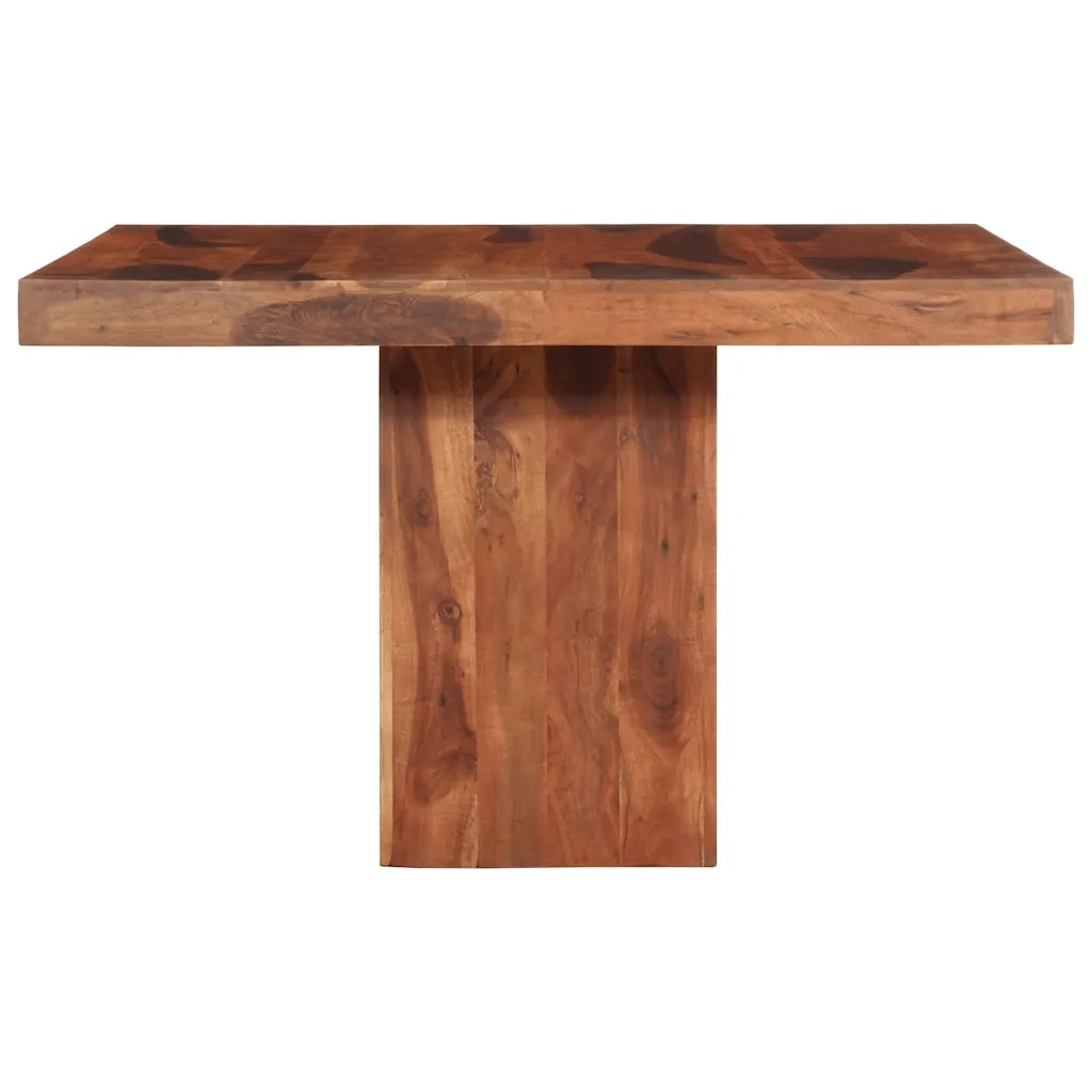 vidaXL Tavolo da Pranzo 120x120x77 cm Legno Massello di Acacia