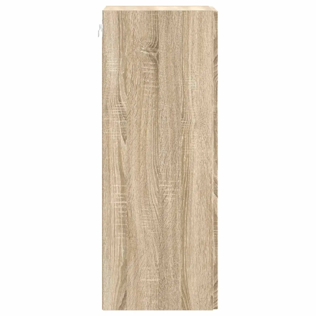 Mobiletto a muro Rovere Sonoma 33 x 34,5 x 90 cm 898757