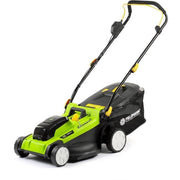 Rasaerba a batteria - FIELDMANN - 20V - Lunghezza di taglio 43 cm - Altezza massima 75 mm - Batteria e caricabatteria non inclusi