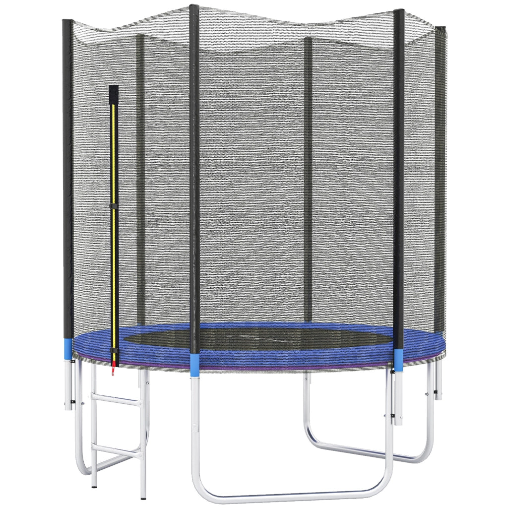 Trampolino da Giardino con Rete di Sicurezza ¨C zephmum ¨C ?180 cm