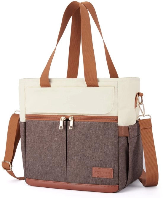 Borsa da pranzo per uomo, borsa da pranzo per donna, borsa da pranzo isolata e impermeabile con cinghia a spalla, borsa da ghiaccio riutilizzabile per adulti per lavoro, picnic, campeggio, spiaggia, esterno