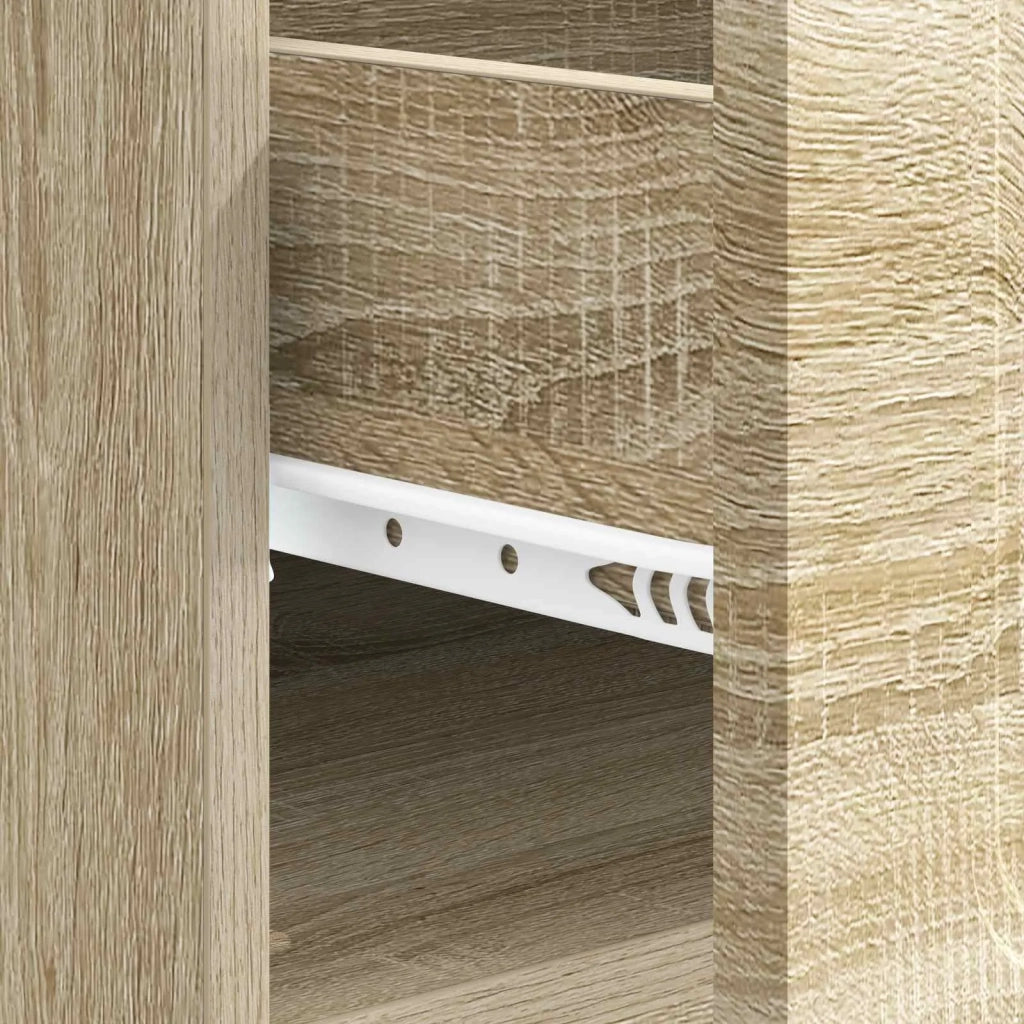 Tavolino da salotto con cassetto Rovere Sonoma 49 x 50 x 37 cm