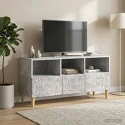 Mobile TV 102 x 34,5 x 50 cm Grigio Cemento 895138