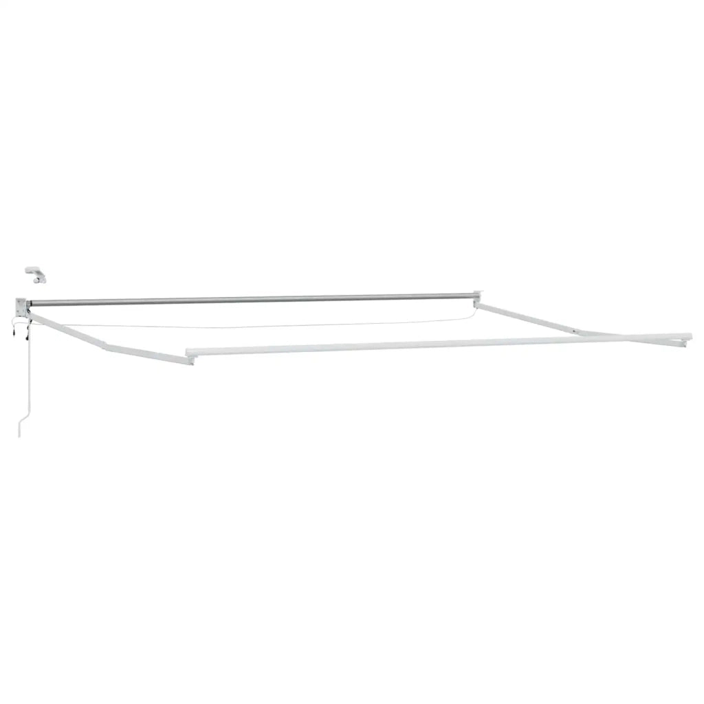 Tettuccio Elettrico Retrattile Blu e Arancione 5 x 3 m 3419674
