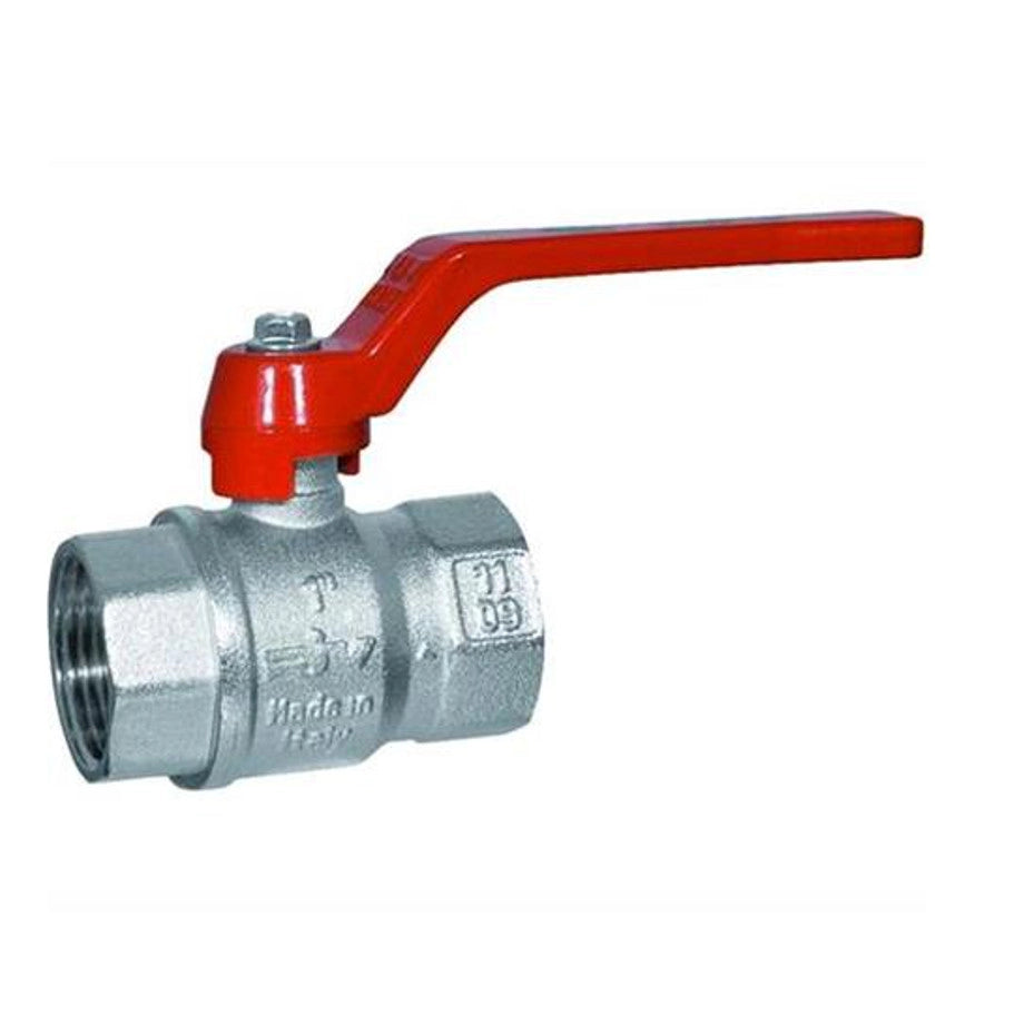 VALVOLA A SFERA erogazione femmina 1" POLLICE zincata MADE IN ITALY