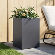 Vaso da giardino Antracite 40 x 40 x 75 cm 8005376